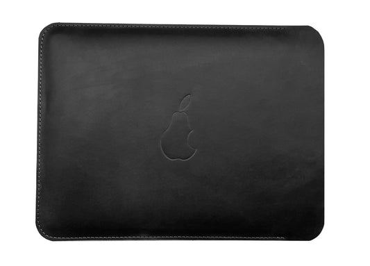 Leather Case with Pear logo for Macbook Air 13 / Pro 13  Macbook Air 15.3 / 14 Pro 4 Colors
