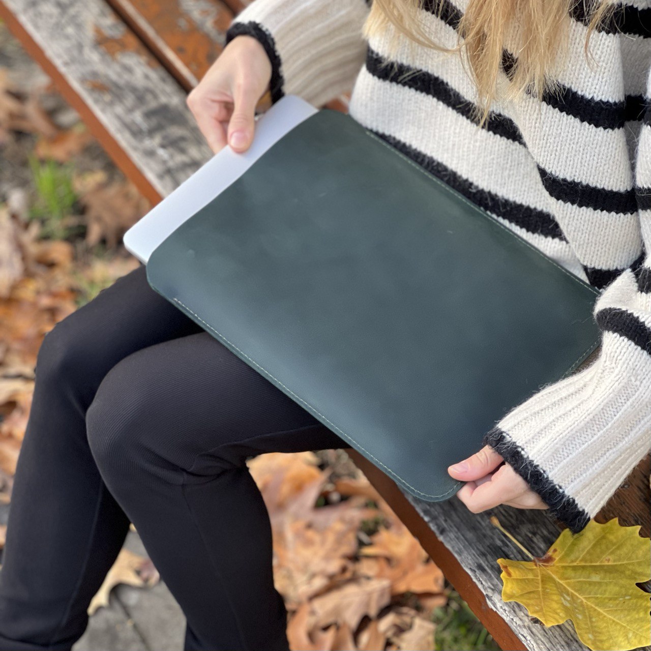 black macbook air 13 case leather 14 pro 15 air