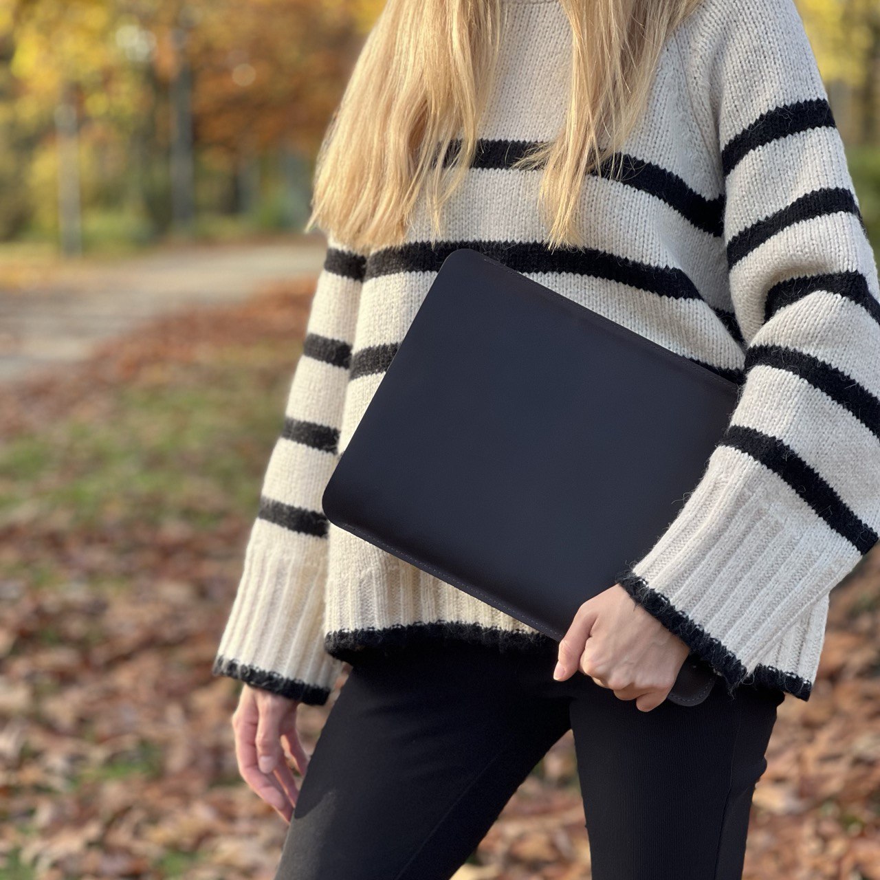 NO LOGO Vintage Leather case for MacBook 13 / 14/ 15 inch