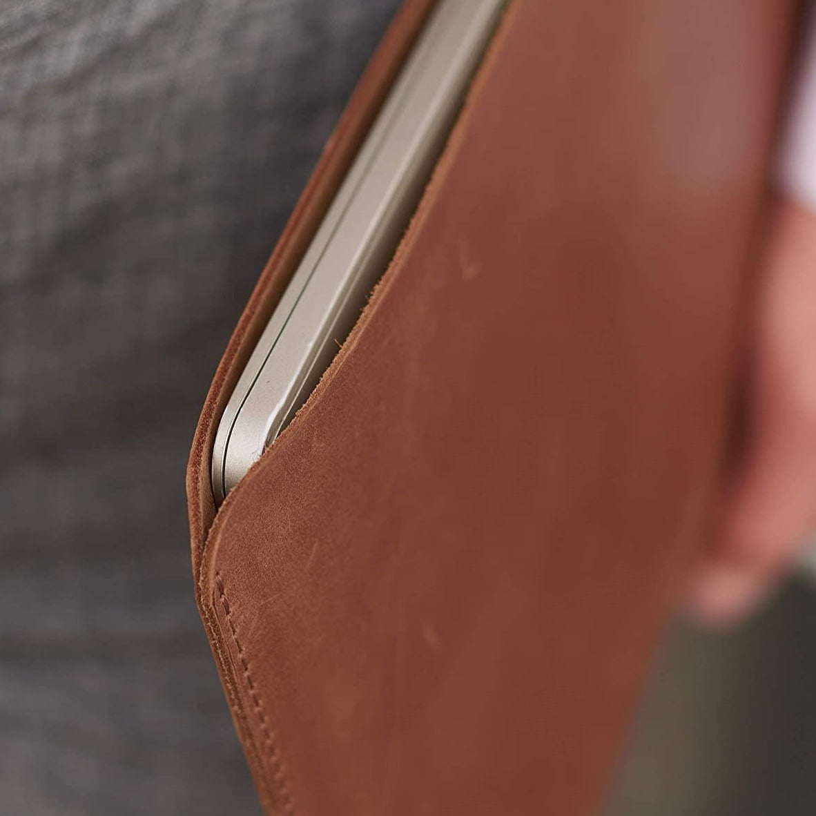 Leather case For Macbook 14