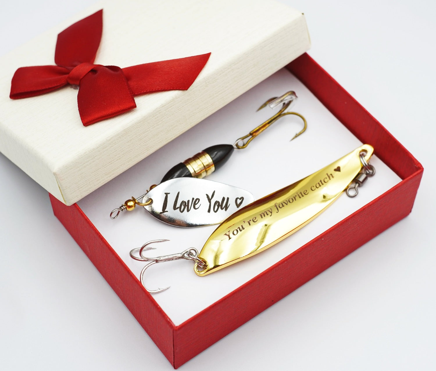 Personalized Fishing gift Lure Set gift for Dad Custom Fishing