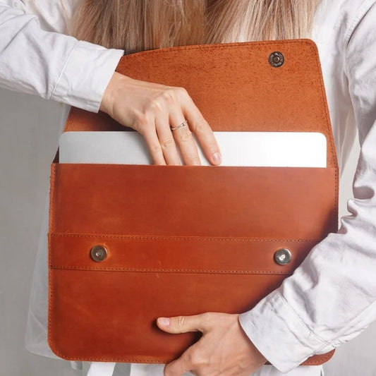 Leather case For Macbook Air