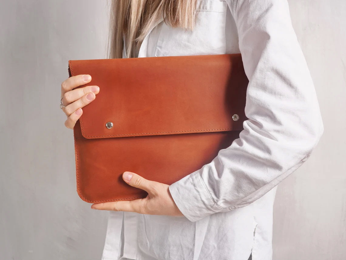 Leather case For Macbook Air
