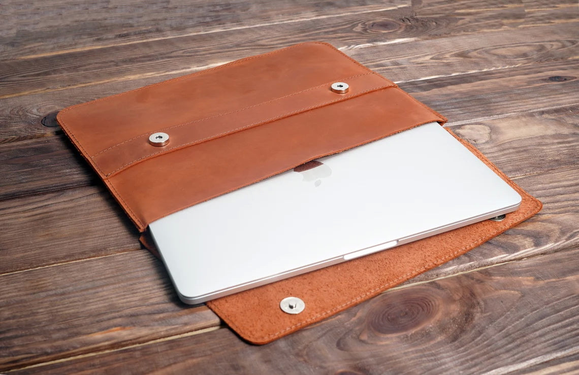 Leather case For Macbook Air