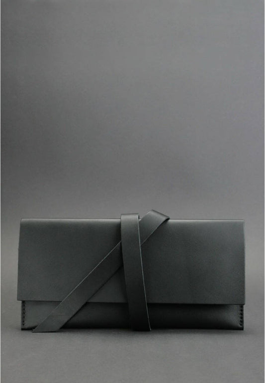 Leather travel wallet passport holder