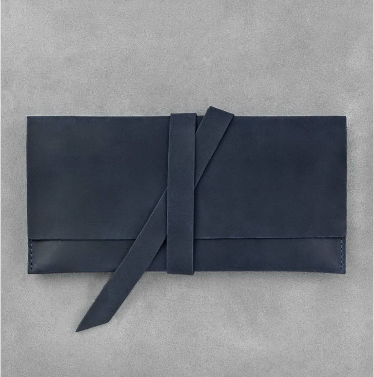 Leather travel wallet passport holder