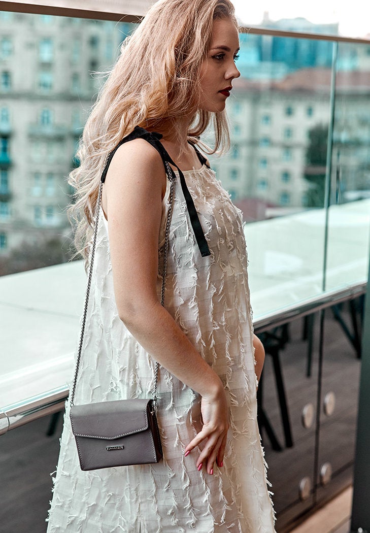 Leather bag, leather crossbody bag, Leather purse - AarteDesign