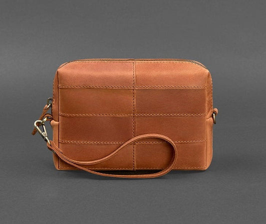 Leather Toiletry Bag, makeup bag
