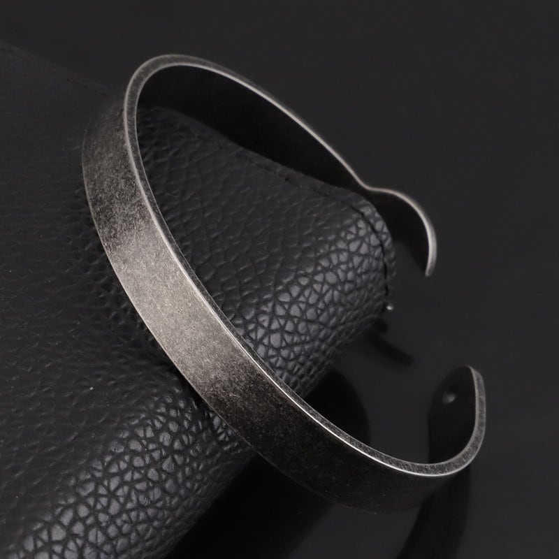 Vintage Mechanical Wrench Bracelet tool Titanium Steel Bangles
