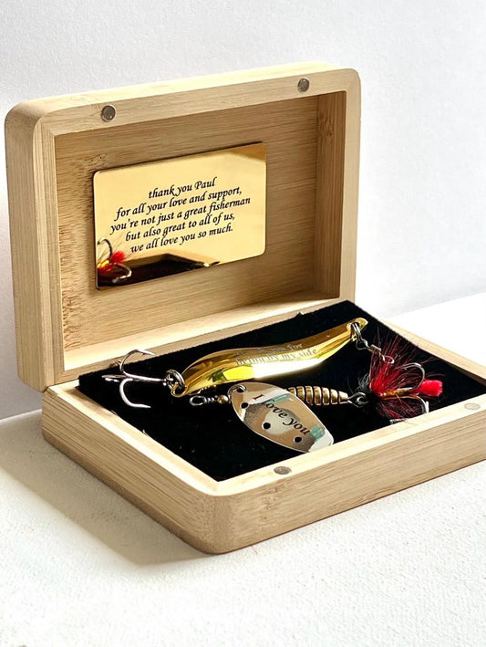 Sentimental wedding fishing Gift for the Father of the Bride father-in-law
