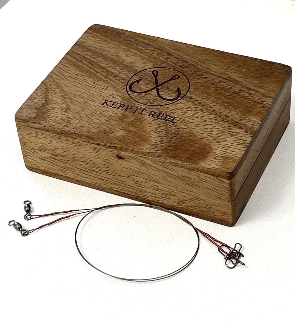 Custom Fishing lures Wedding gift for Dad  personalized baits in wooden box