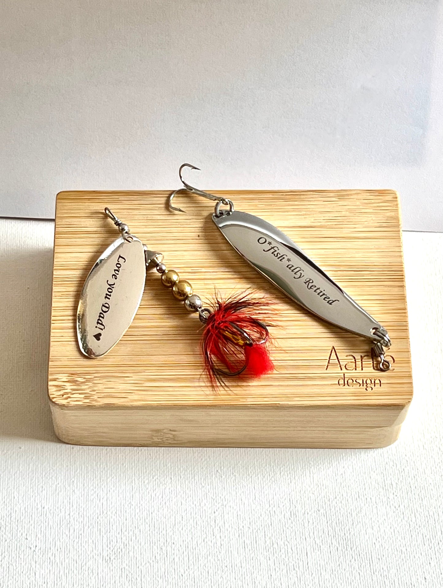 father of the bride fishing lure Custom Fishing gift for Dad fishing gifts for him – AarteDesign