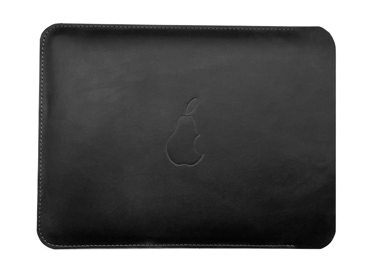 Leather Case with Pear logo for Macbook Air 13 / Pro 13  Macbook Air 15.3 / 14 Pro 4 Colors