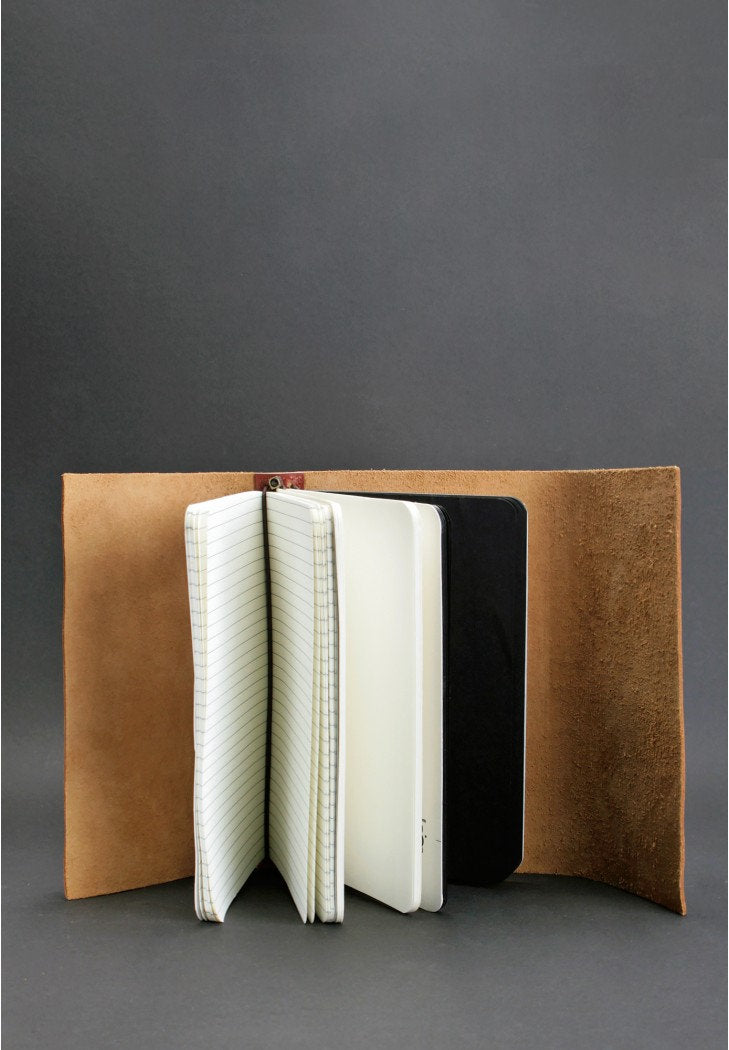 Leather notebook, Leather Journal, travel book - AarteDesign