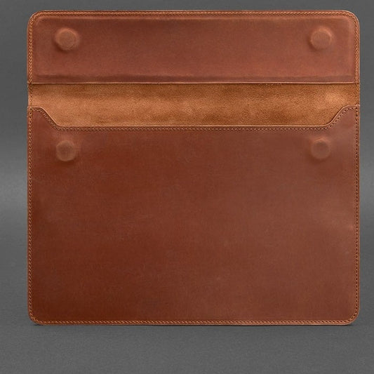 Leather Case For 13 Macbook with magnets