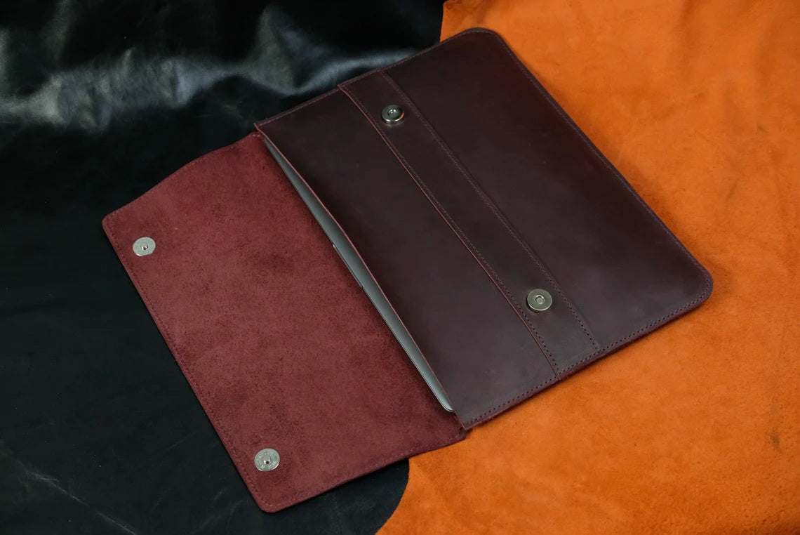 Leather case For Macbook Air