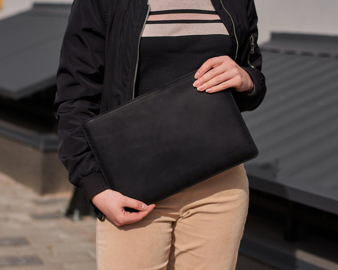Leather case For Macbook 14
