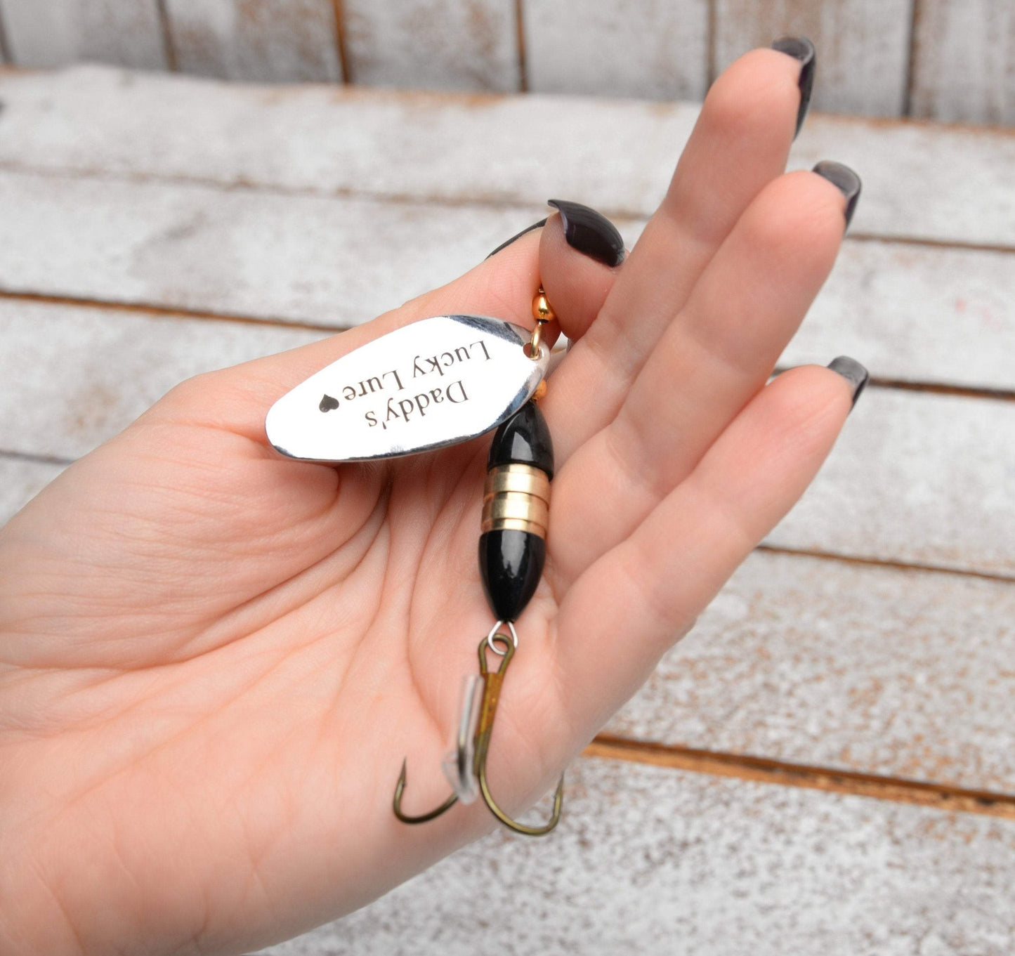 Fishing Gift for Him for Grandpa Fishing Buddy Men's Father's Day Gift  Engraved Bass Pike Lure Boyfriend Birthday Dad Memorial Lure 