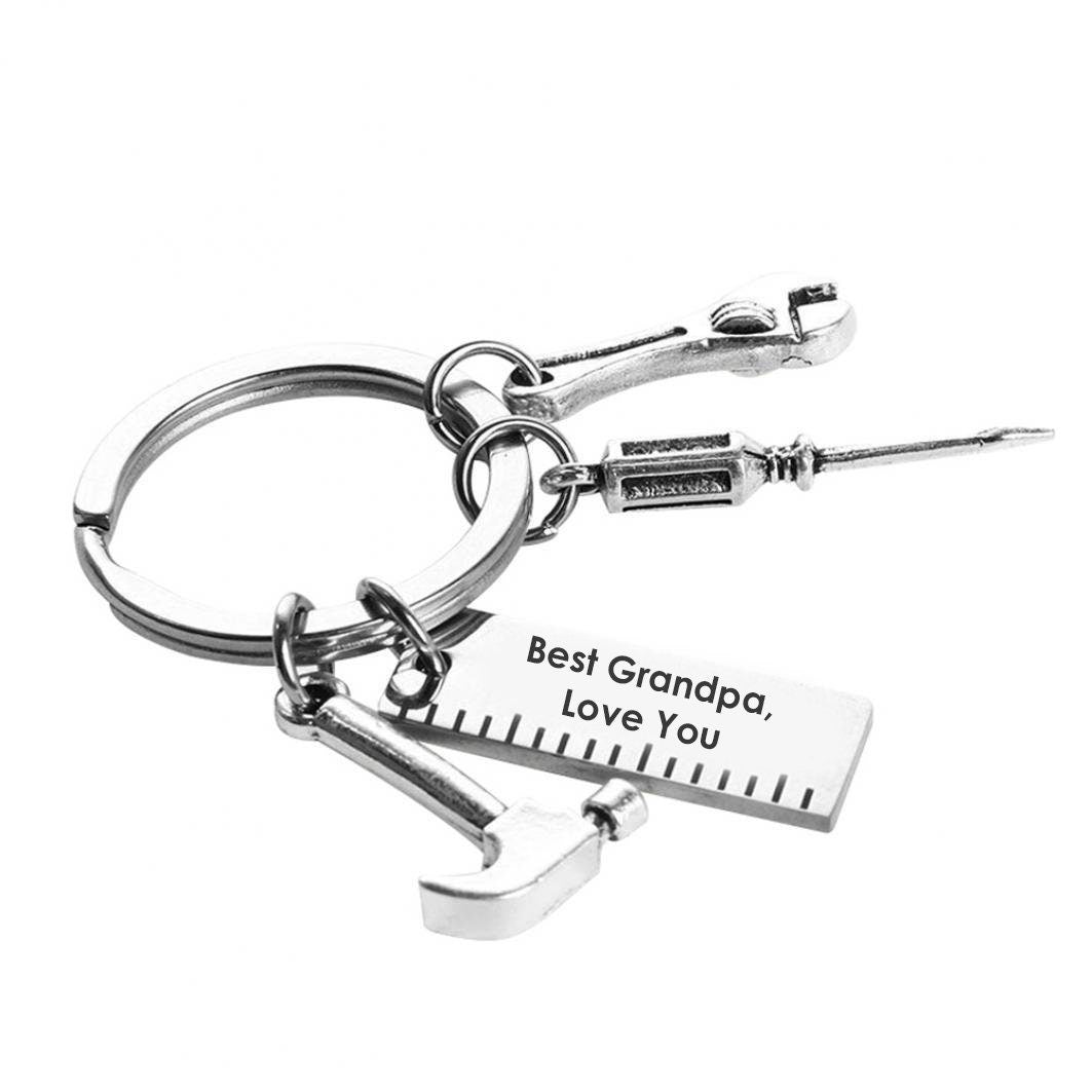 If Dad Can't fix it Custom Keychain Gift for Daddy