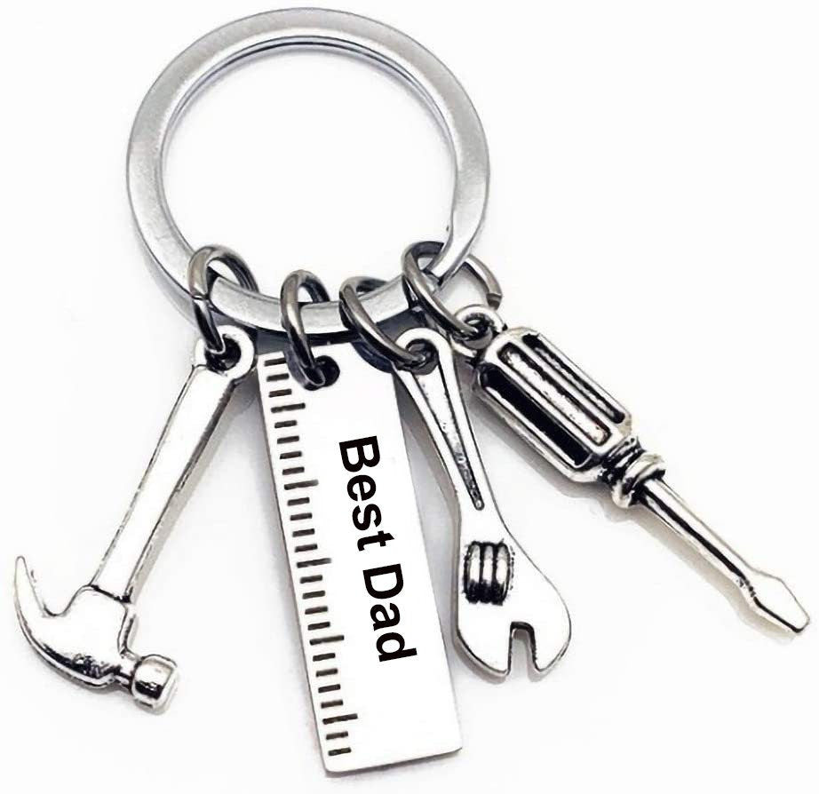 If Dad Can't fix it Custom Keychain Gift for Daddy