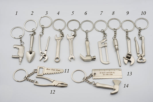 Mini Hardware Tool Keychain Mini Wrench Tool Metal ruler steel mini tool